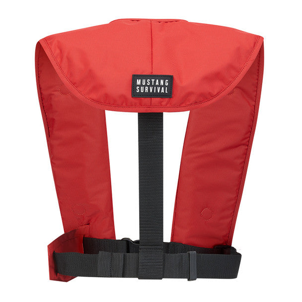 Mustang MIT 100 Convertible Inflatable PFD Red
