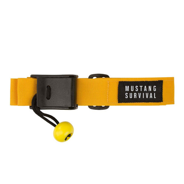 Shop Mustang Sup Leash Release Belt S/M Yellow