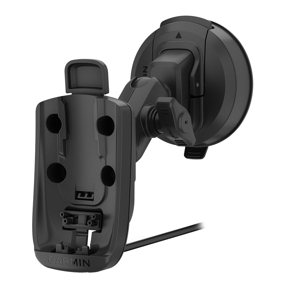 Garmin Powered Mount For Handheld Satellite Communicators – AMPS Pattern, Quick-Release, USB Cable Included