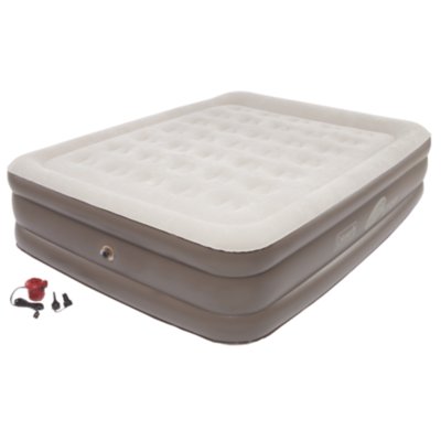SupportRest Plus PillowStop Double High Airbed with Pump Queen