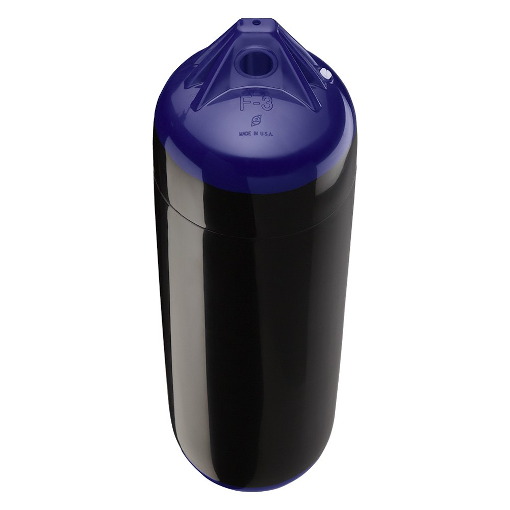 Polyform F-3 Twin Eye Fender 8.2" X 30" Black - Boatyard Malaysia