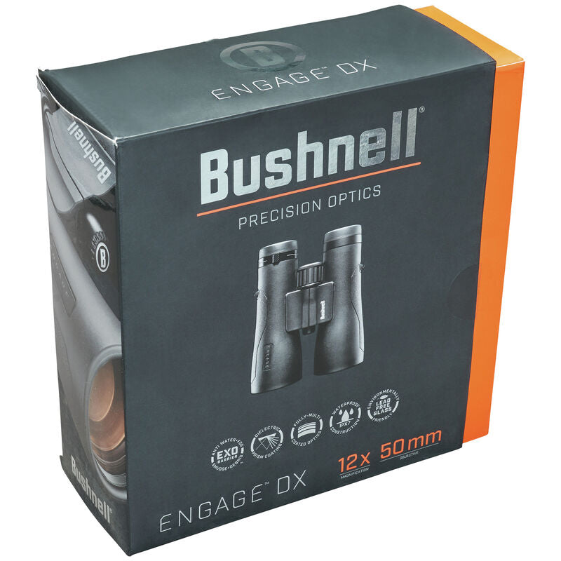 Bushnell 12X50 mm Engage Black Roof Prisim ED/FMC/UWB