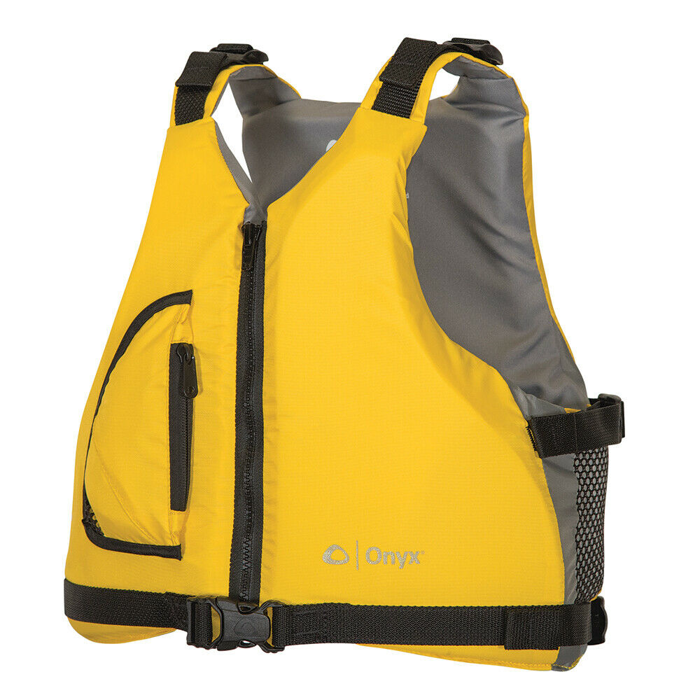 Shop Onyx Youth Universal Paddle Vest Yellow | Boatyard Malaysia