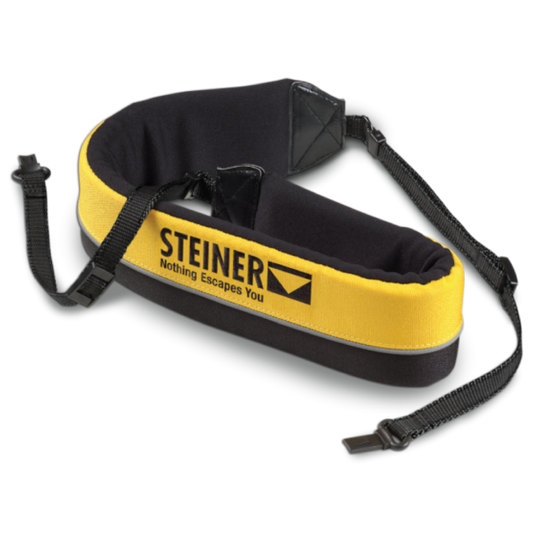 Steiner w/ClicLoc Yellow Binocular Float Strap