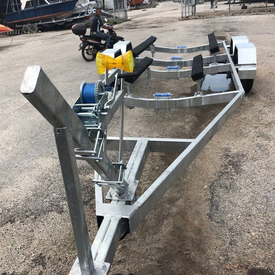 TMC Galvanized Trailer 120 w/o Braking - Boatyard Malaysia
