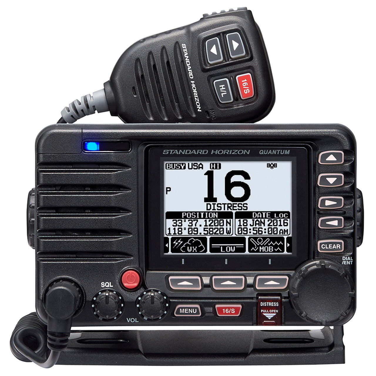 Quantum VHF GX6000 Commercial Grade 25W boatyardmalaysia