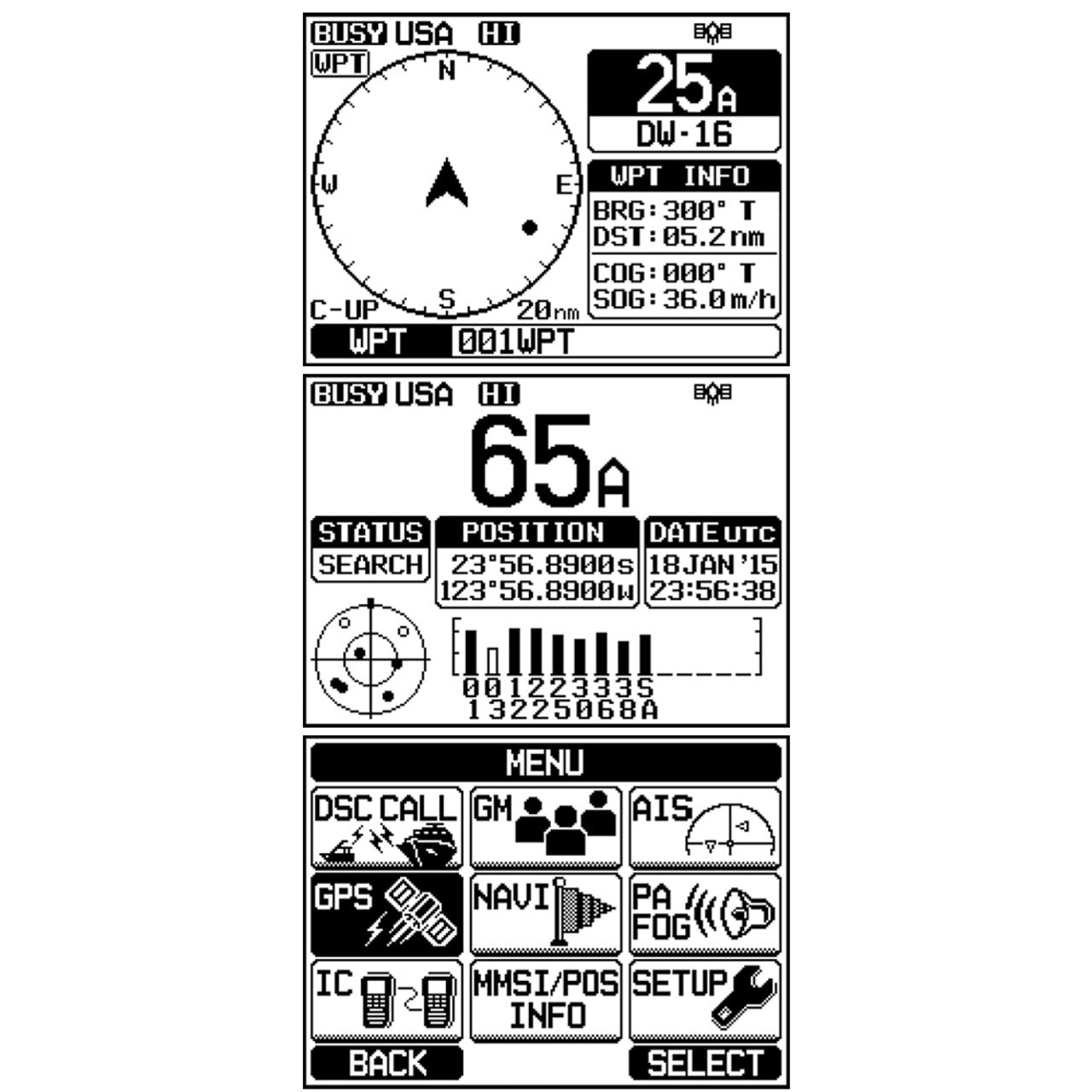 Quantum VHF GX6000 Commercial Grade 25W boatyardmalaysia