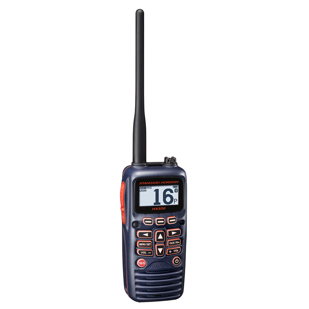 Standard Horizon HX320 HH VHF 6 Watt, Bluetooth, USB Charging - Boatyard Malaysia