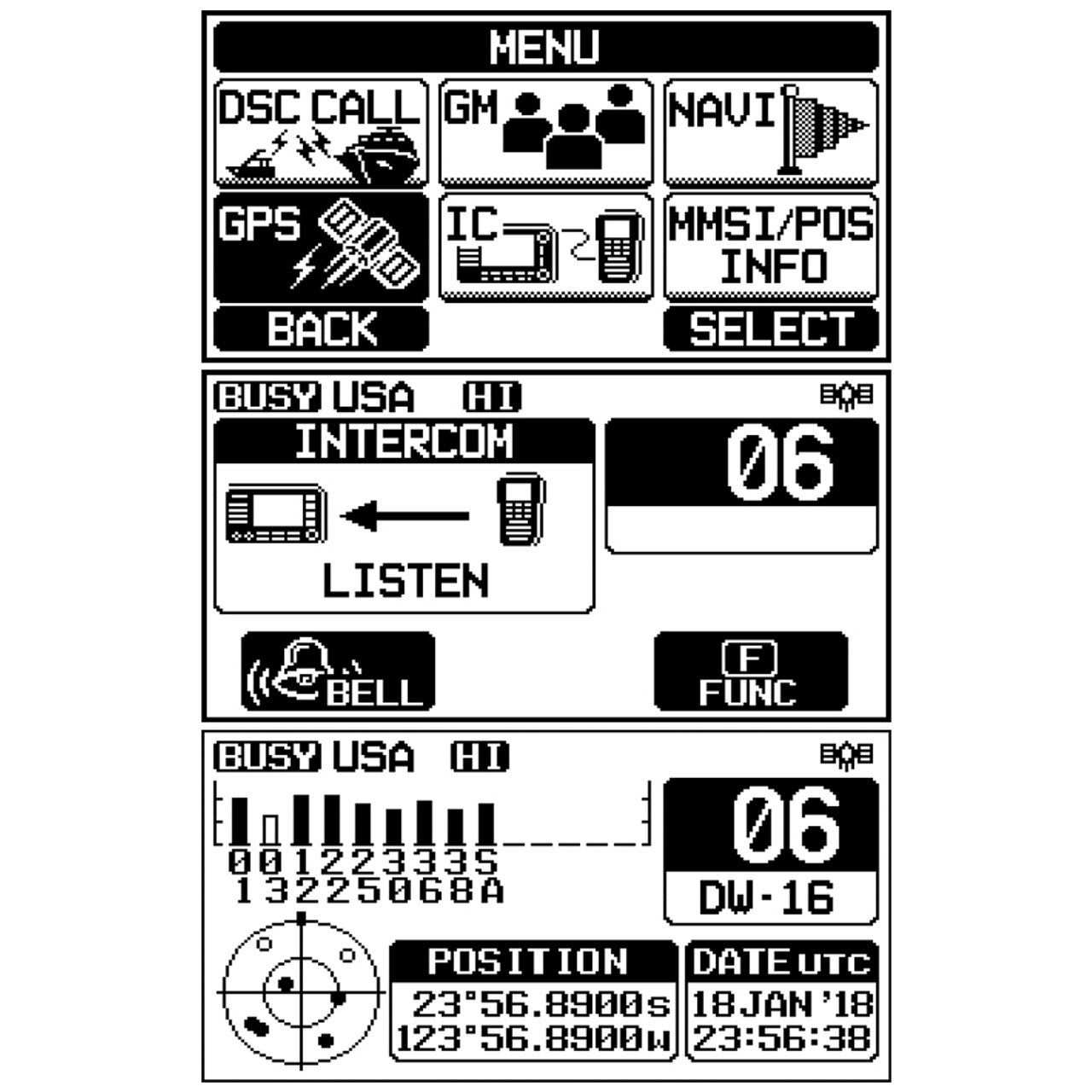 GX1800G Fixed Mount VHF with GPS boatyardmalaysia