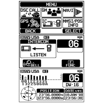 GX1800G Fixed Mount VHF with GPS boatyardmalaysia