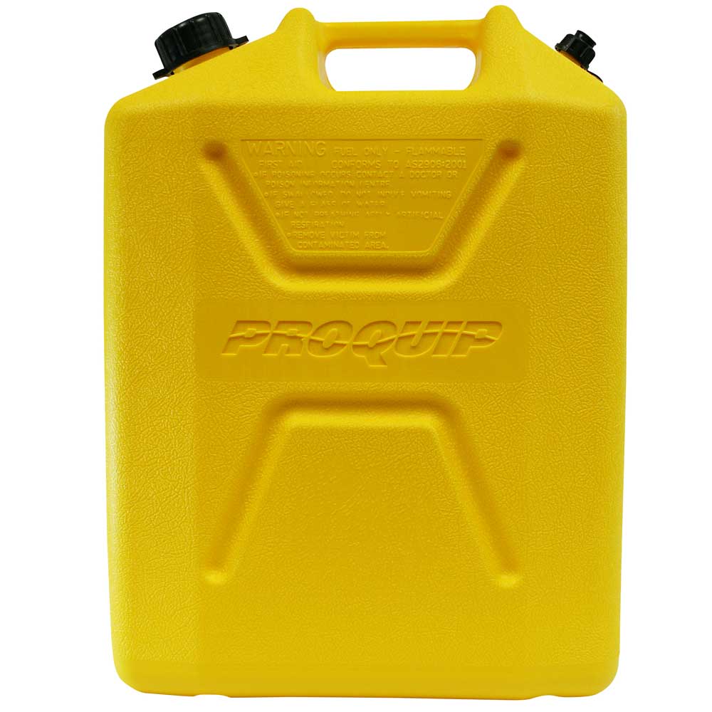 ProQuip 20L Plastic Fast Pour Fuel Can - Diesel Yellow - Boatyard Malaysia