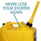 ProQuip 20L Plastic Fast Pour Fuel Can - Diesel Yellow - Boatyard Malaysia