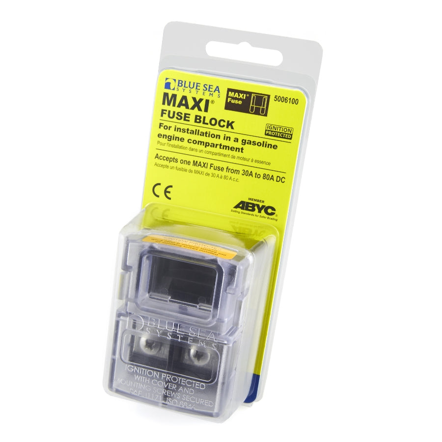 Blue Sea System 5006100 MAXI FUSE BLOCK 30-80A - Boatyard Malaysia