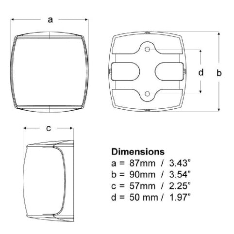 3 NM NaviLED PRO Masthead Navigation Lamp boatyardmalaysia