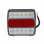 2PCS Submersible LED Tail Lights Boat Trailer Waterproof Light Caravan Truck Kit