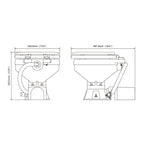 Seaflo Seaaflo Electric Marine Toilet 12/24v - Boatyard Malaysia