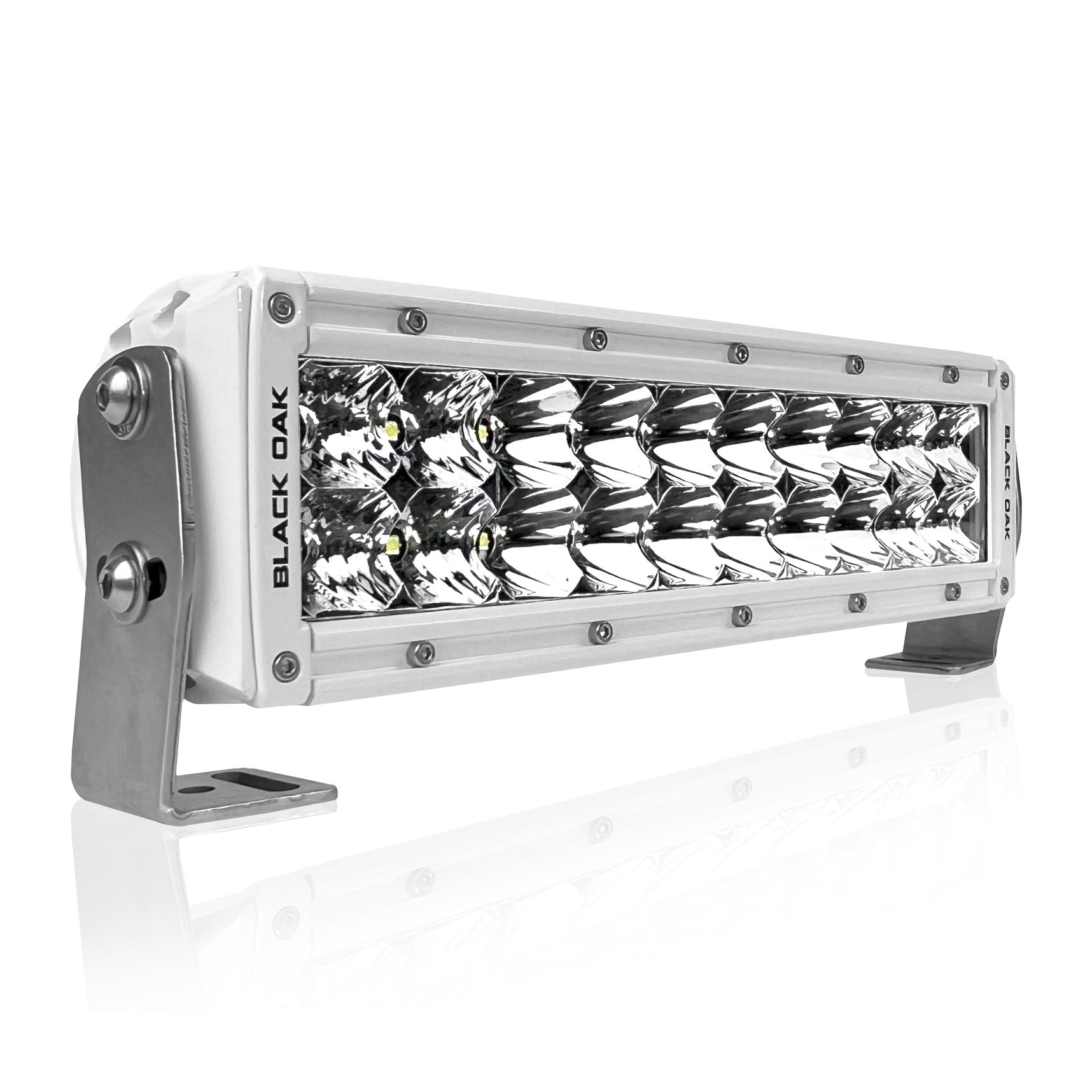 Black Oak 10" Double Row 5W Combo White boatyardmalaysia