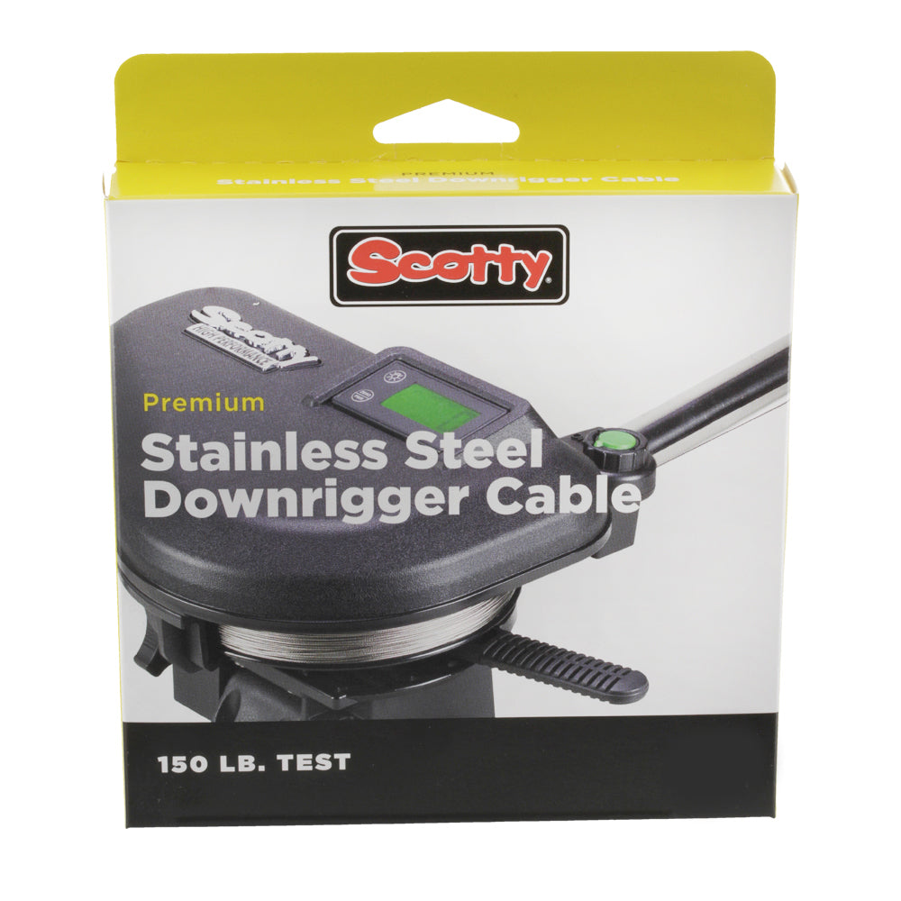 150lb. test - Premium Stainless Steel Downrigger Cable boatyardmalaysia