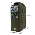 ProQuip 22L Wide Mouth Heavy Duty Water Jerry Can with Tap - Boatyard Malaysia