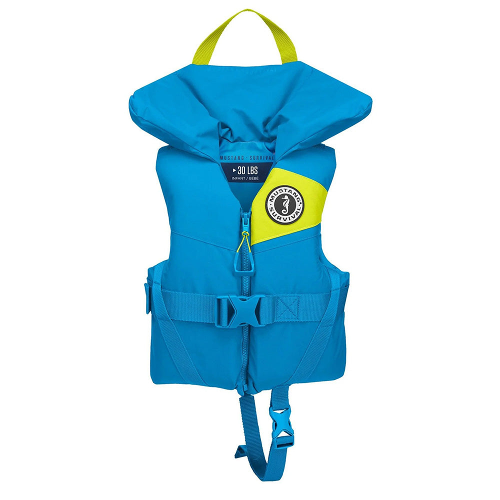 Mustang Lil Legends Infant Foam Vest - Azure Blue boatyardmalaysia