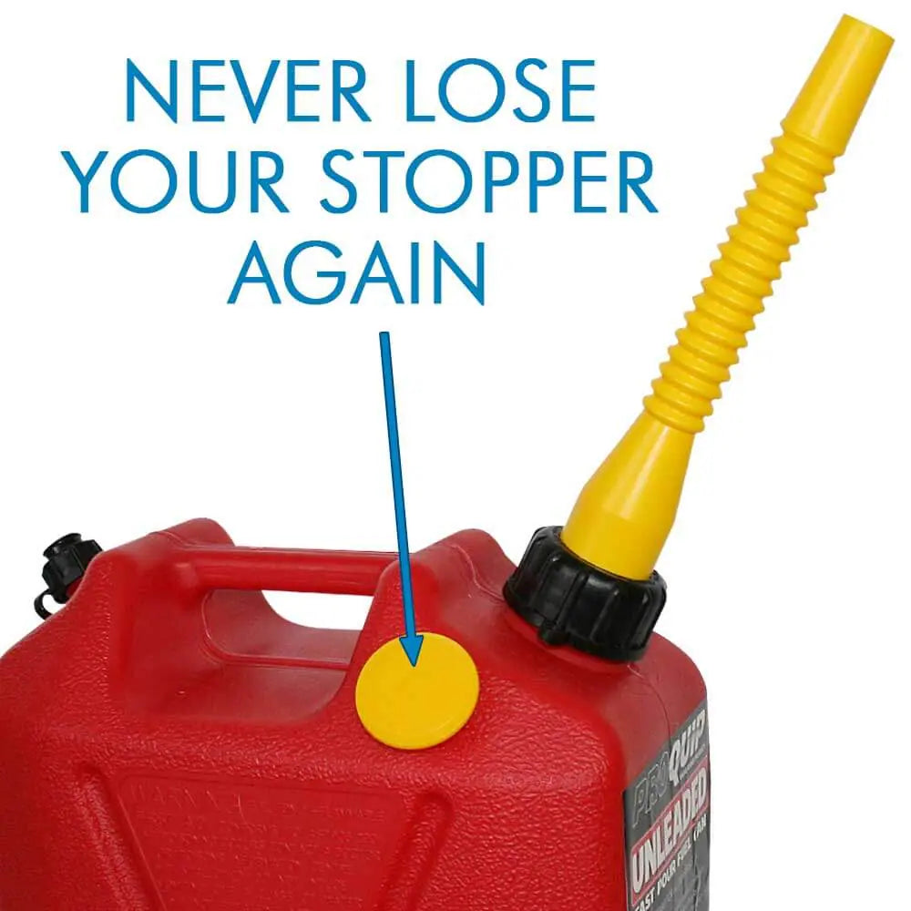 ProQuip 10L Plastic Fast Pour Fuel Can - Unleaded Red - Boatyard Malaysia