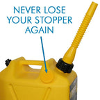 ProQuip 10L Plastic Fast Pour Fuel Can - Diesel Yellow - Boatyard Malaysia