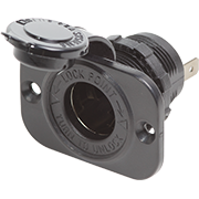 Blue Sea System 1011 DASH SOCKET 12V BLACK - Boatyard Malaysia