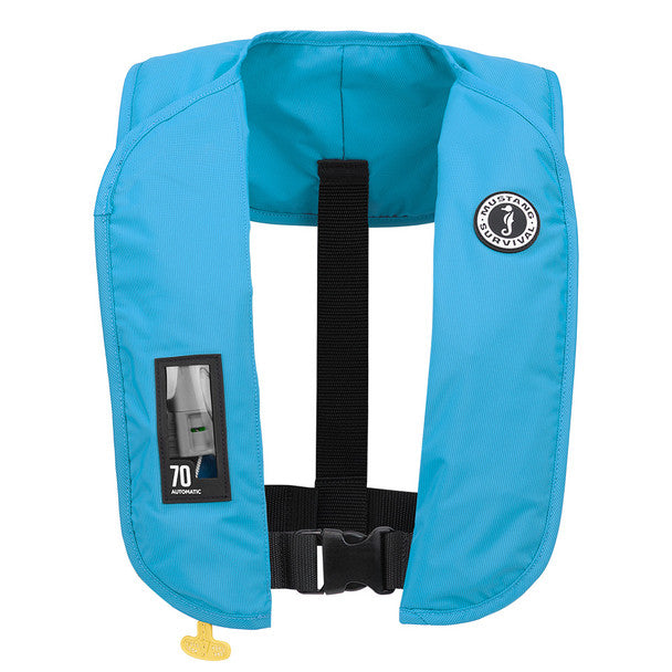 Mustang Survival Mustang MIT 70 Automatic Inflatable PFD Azure Blue - Boatyard Malaysia