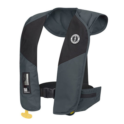 Mustang MIT 150 Convertible Inflatable PFD Admiral Gray