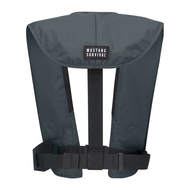 Mustang MIT 150 Convertible Inflatable PFD Admiral Gray