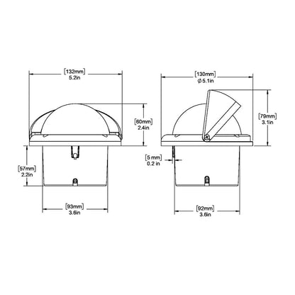 Ritchie SS-1002 SuperSport Compass - Flush Mount