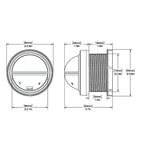 Ritchie V-57W.2 Explorer Compass - White - Boatyard Malaysia