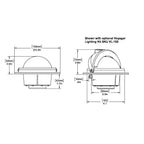 Ritchie RU-90 Voyager Compass - Black - Boatyard Malaysia