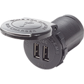 Blue Sea System 1046 48V DUAL USB CHARGER SOCKET MOUNT - Boatyard Malaysia