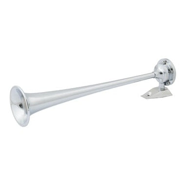 24V Chrome Plated Single Trumpet Air Horn boatyardmalaysia