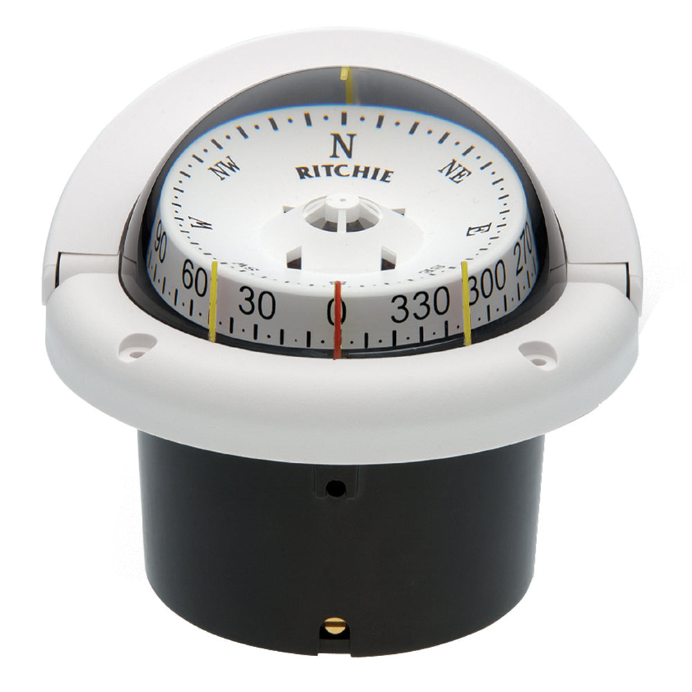 HF-743W Helmsman Compass - White boatyardmalaysia