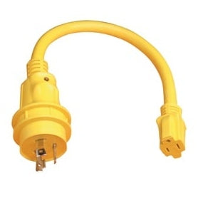 Marinco 105spp Pigtail Adapter 15a Straight Blade To 30a - Boatyard Malaysia