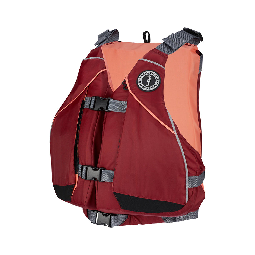 Mustang Survival Mustang Women's Moxie Foam Life Vest - XS/S - Merlot/Coral - Boatyard Malaysia