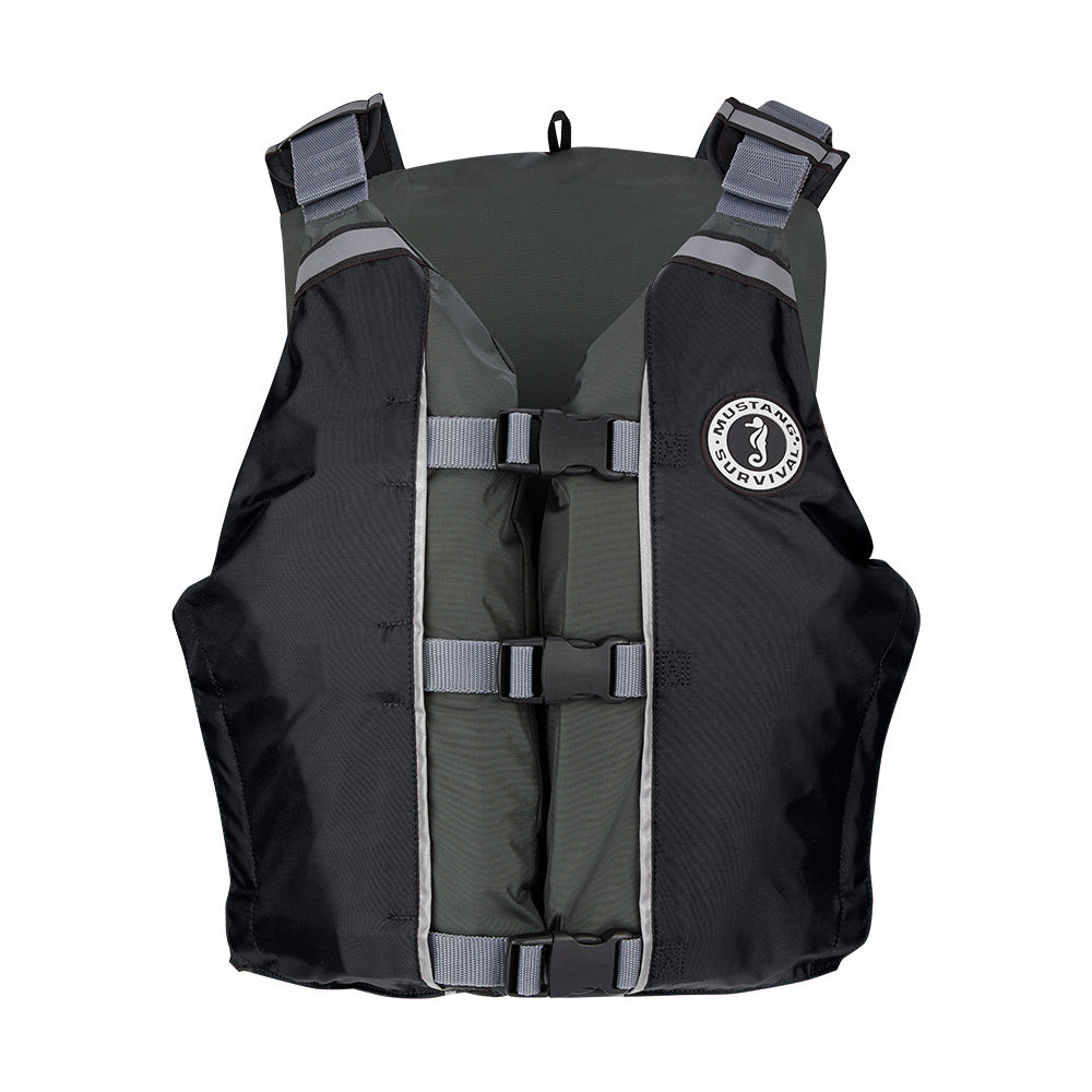 Mustang Survival Mustang APF Foam Vest - Universal - Black/Grey - Boatyard Malaysia