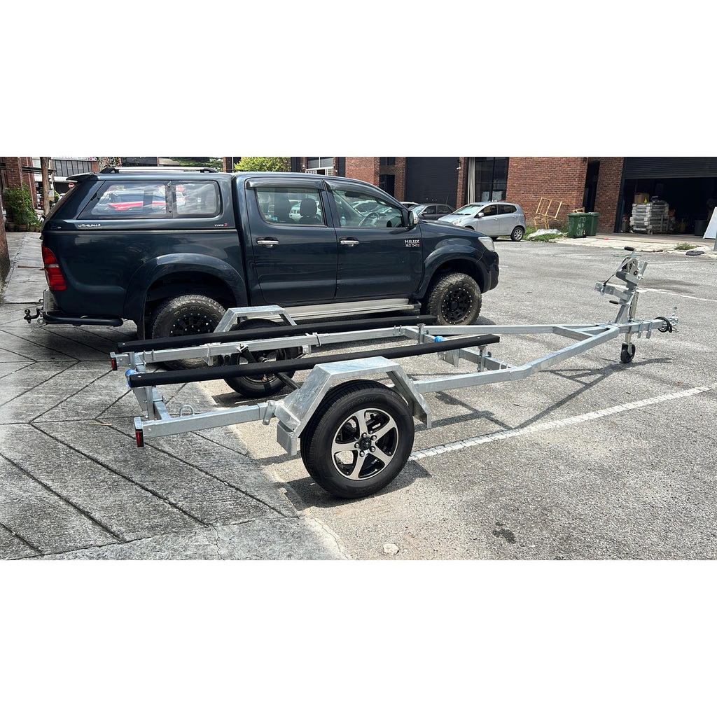 TMC Galvanized Trailer 12-14ft w/o Braking System - Boatyard Malaysia