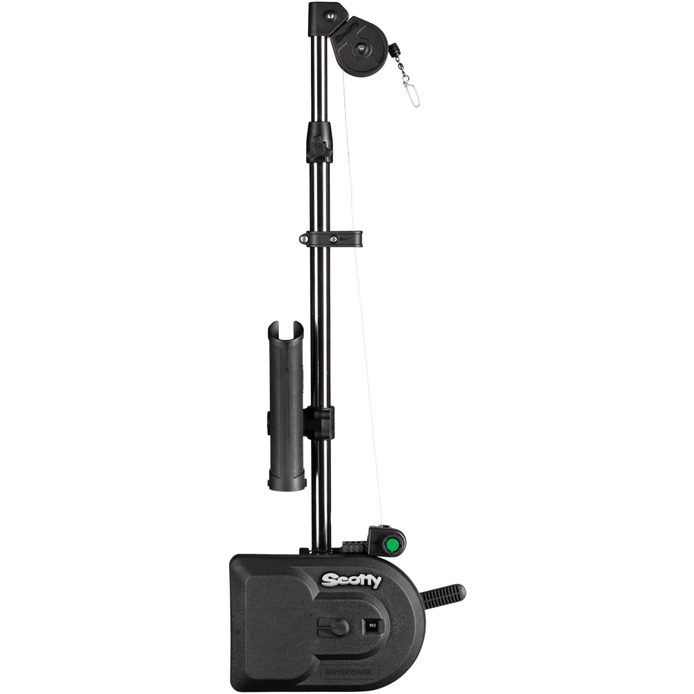 1106 Depthpower 60" Tele Electric W/Holder Swivel boatyardmalaysia