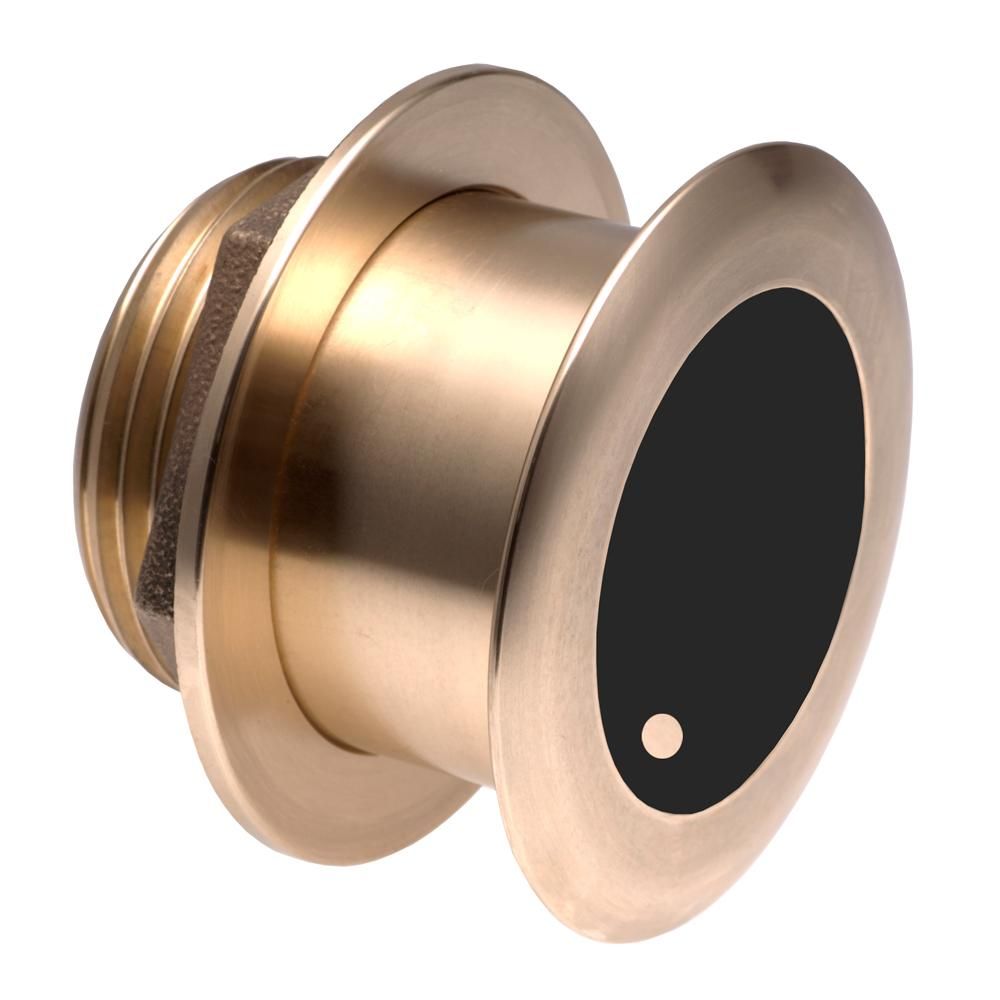 Bronze Thru-Hull Wide Beam Transducer W/Depth & Temp - 12° Tilt, 8-Pin - Airmar B175HW boatyardmalaysia