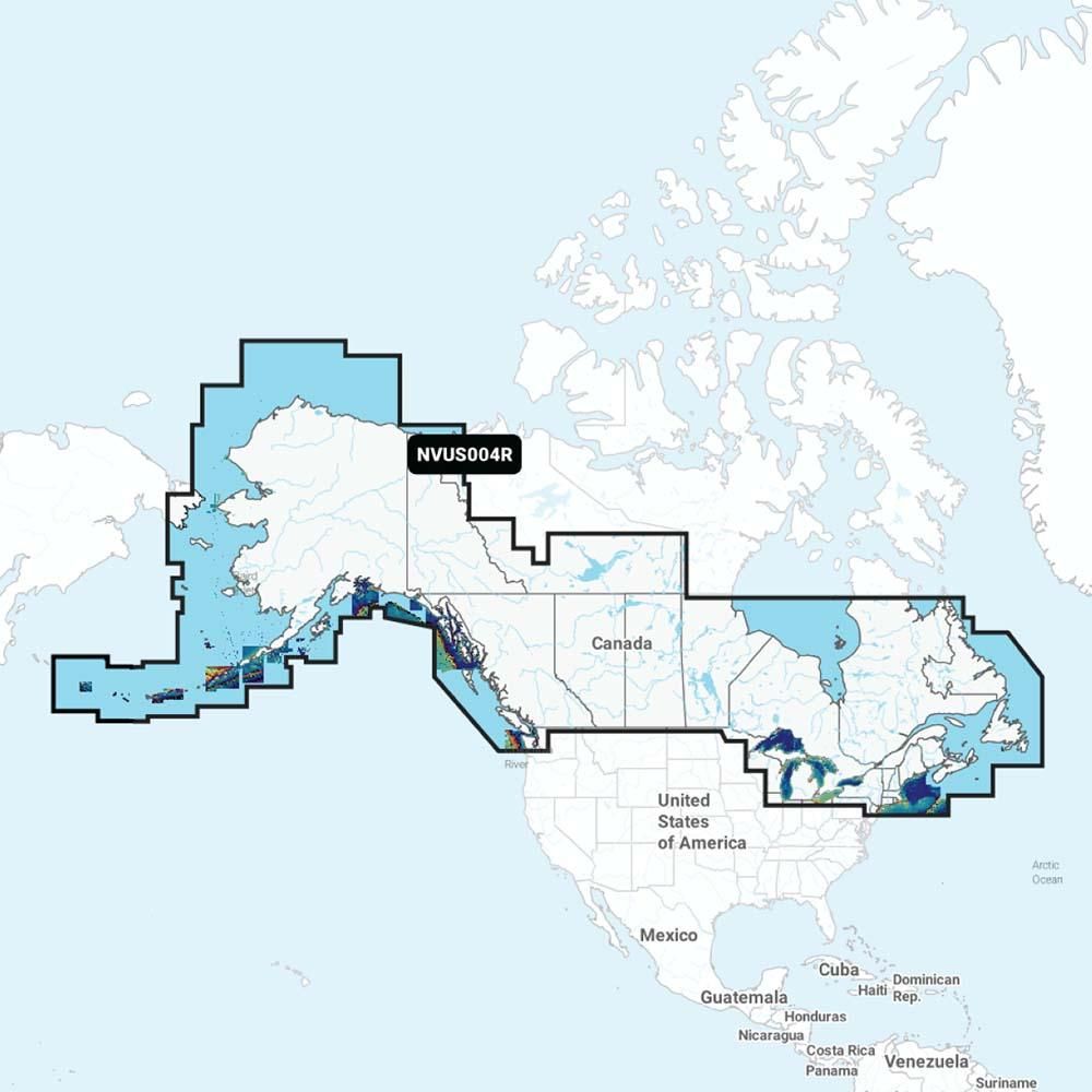 Navionics Vision+ NVUS004R Canada & Alaska boatyardmalaysia