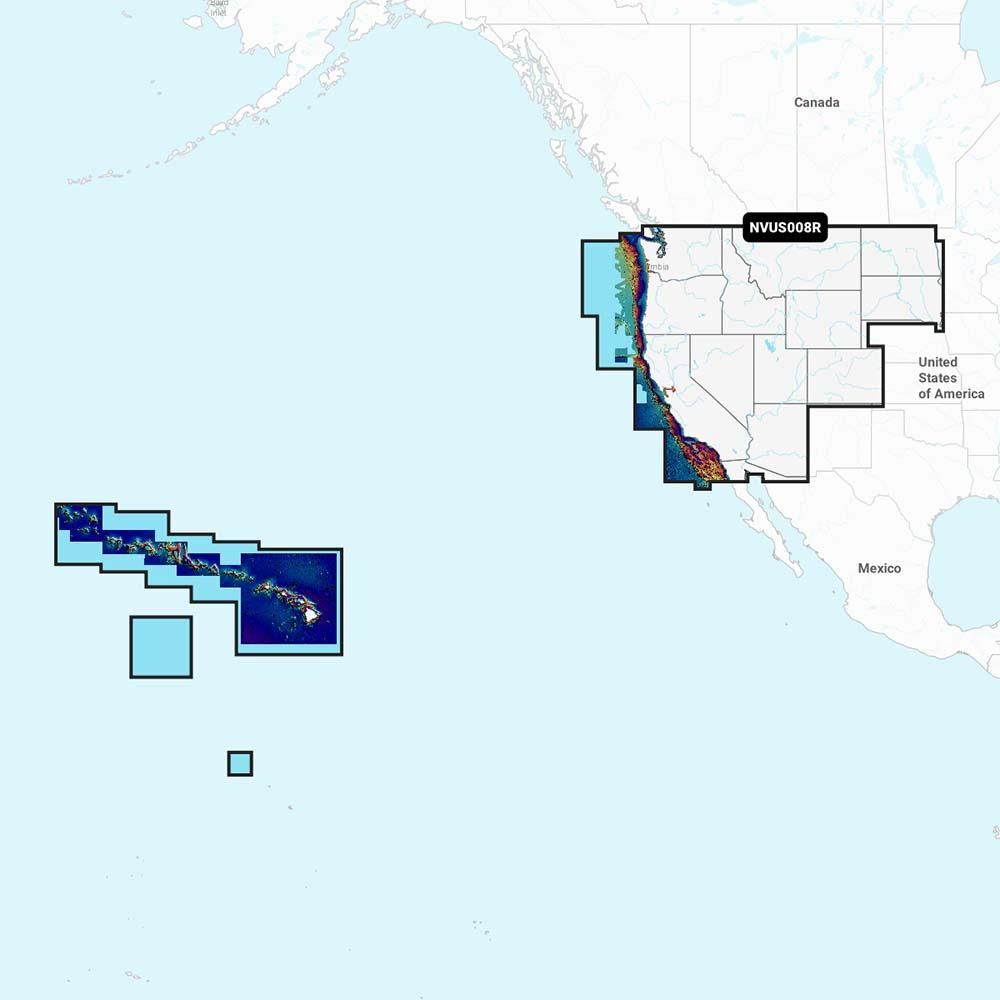 Navionics Vision+ NVUS008R US West boatyardmalaysia