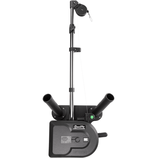 1116 Propack 60" Tele Boom Swivel Base 2 Holders boatyardmalaysia