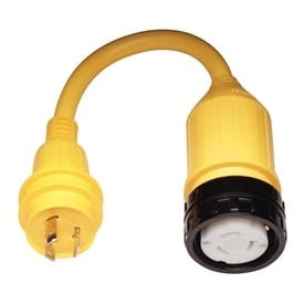 Marinco 111a Pigtail Adapter 50a Locking To 30a Locking - Boatyard Malaysia