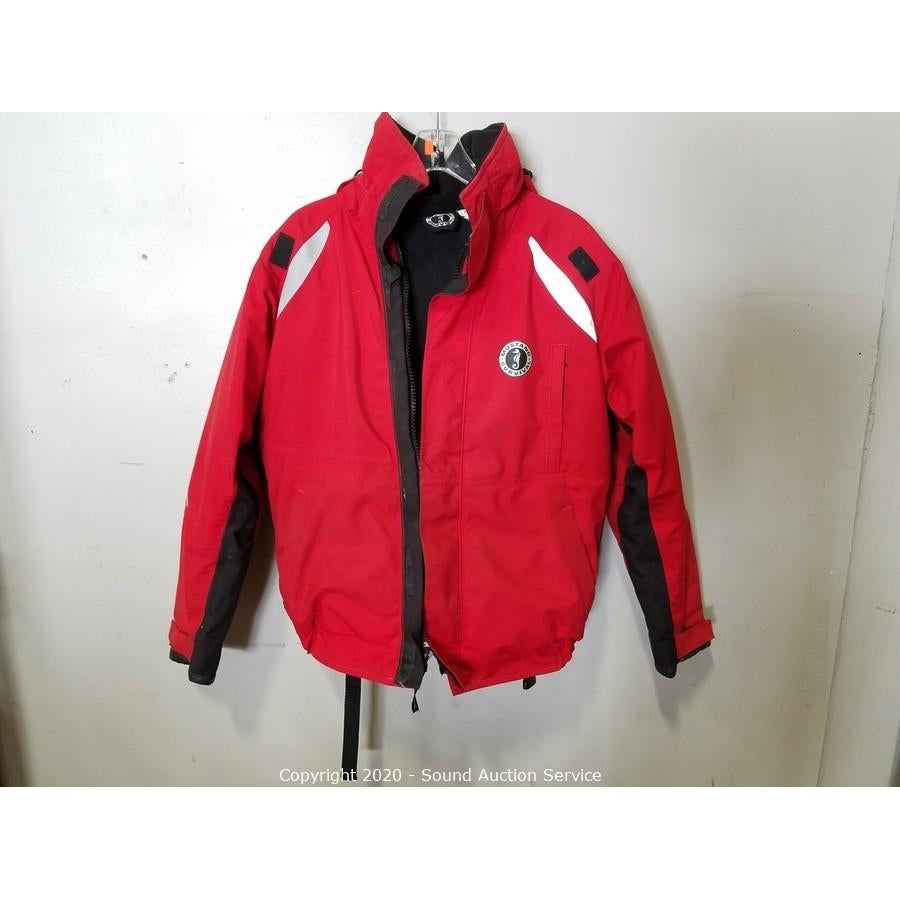 Mustang Catalyst Flotation Jacket Large Red-Black boatyardmalaysia