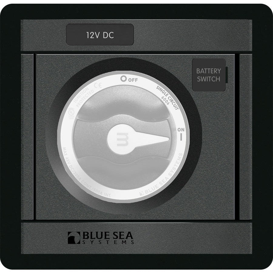 Blue Sea System 1139 DC M-SERIES BLANK PANEL SQUARE - Boatyard Malaysia