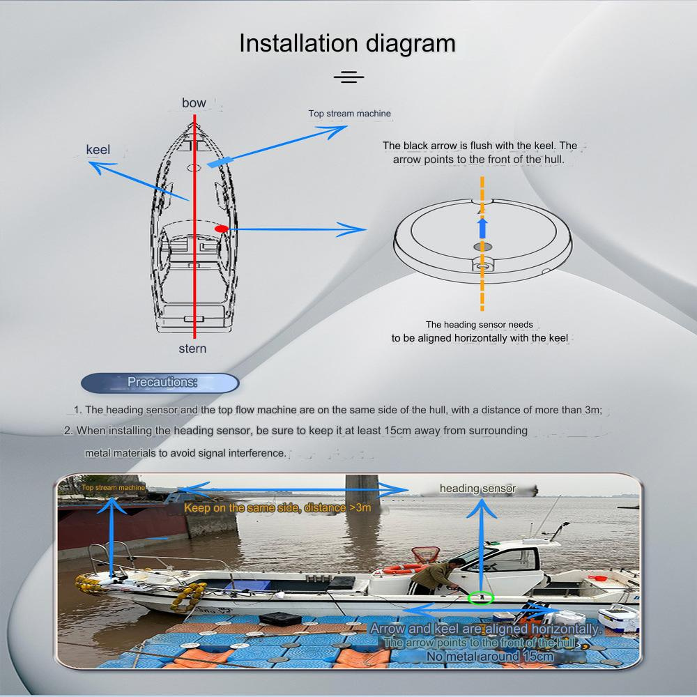 Haibo Ipenguin Series Intelligent Electric Trolling Motor P120 with GPS - Boatyard Malaysia