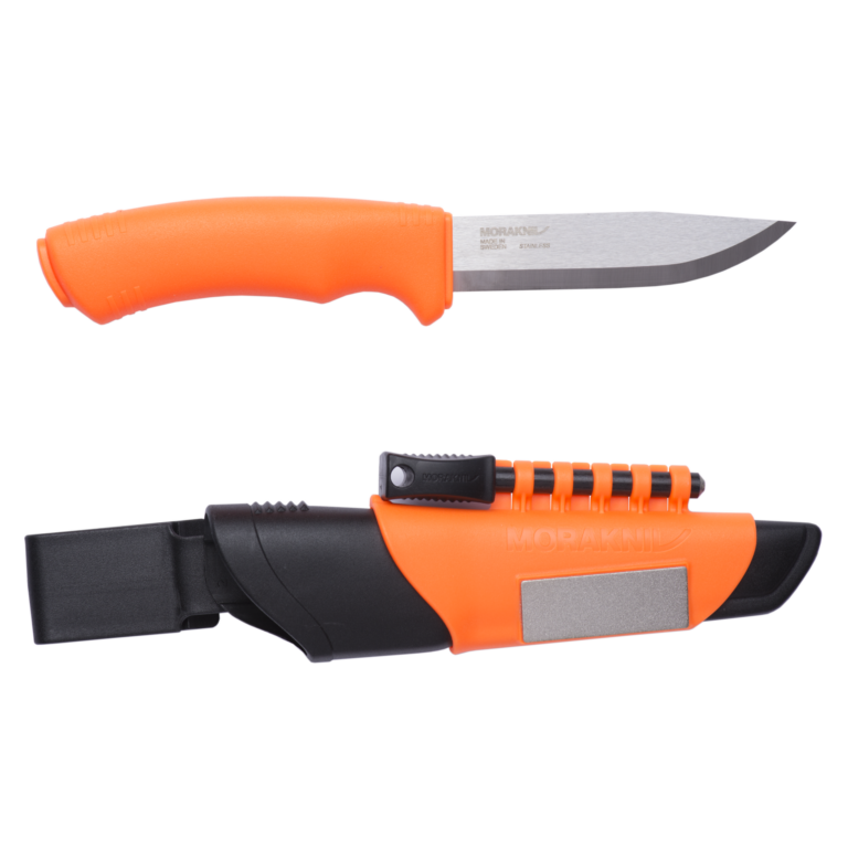 Morakniv Bushcraft Survival Hi-Vis Orange Knife S 12051 - Boatyard Malaysia